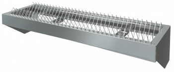 Wall shelf for plates