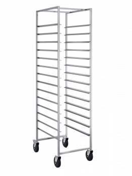 Trolley-pin for 600x400mm baking trays, 14 levels (AISI 430)
