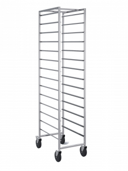 Trolley-pin for baking trays 600x400mm, 14 levels (AISI 304)