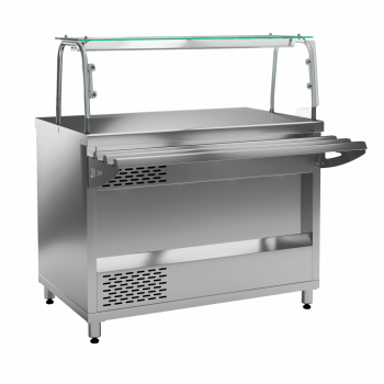 Open refrigerated display counter PVCÉ150