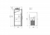 Refrigerated cabinet V1.4-GLD