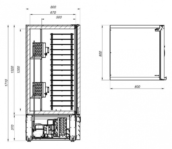 Blast freezer SF15-G